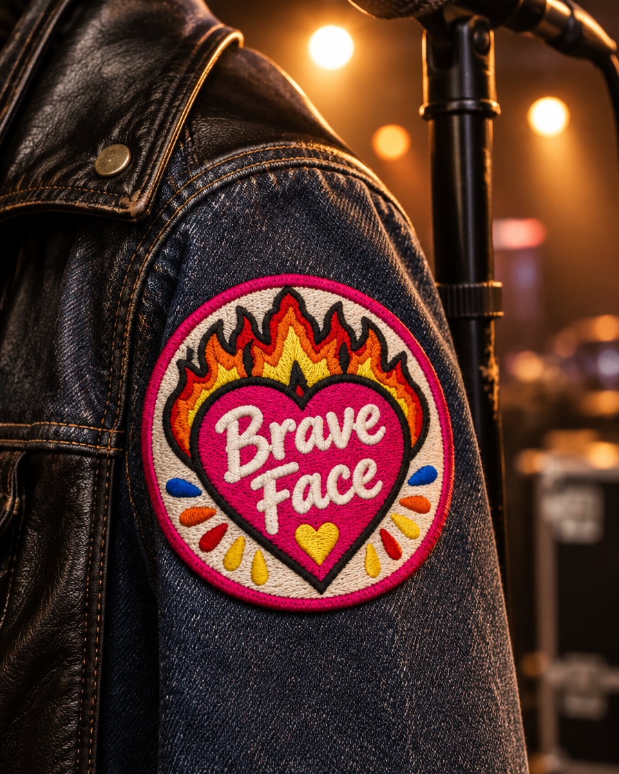 Brave Face badge