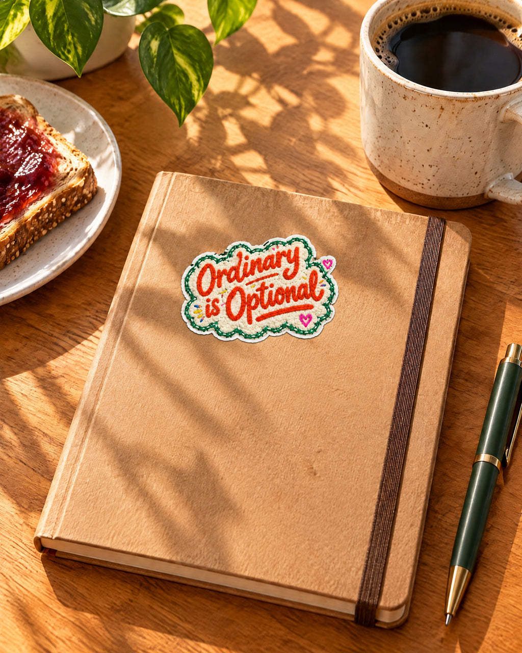 Ordinary is Optional sticker